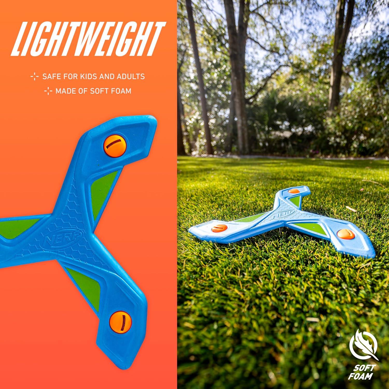 Nerf Slingerang Boomerang de Espuma Suave para Niños
