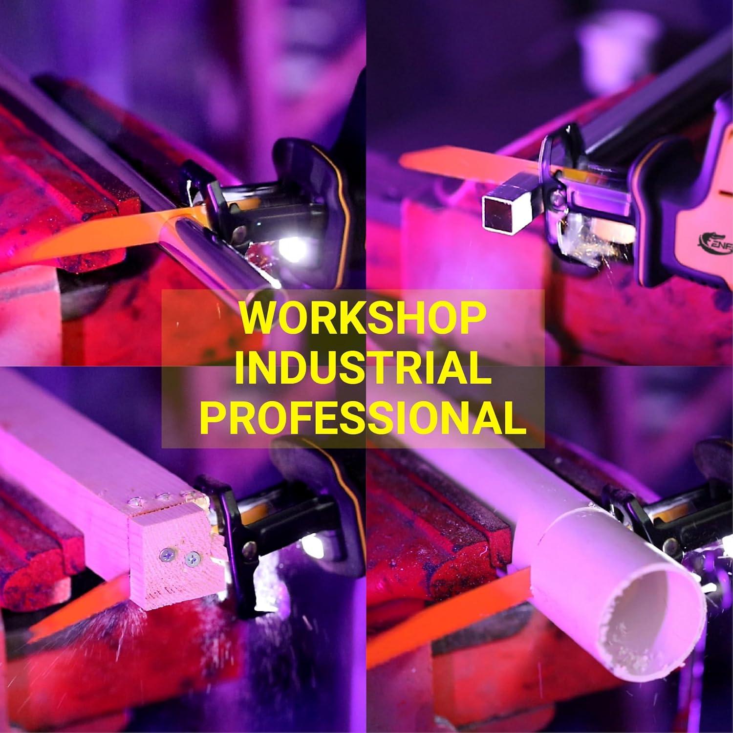 Cuchillas de Sierra Recíproca Cenforge 25PC 22.86cm 14-18 TPI