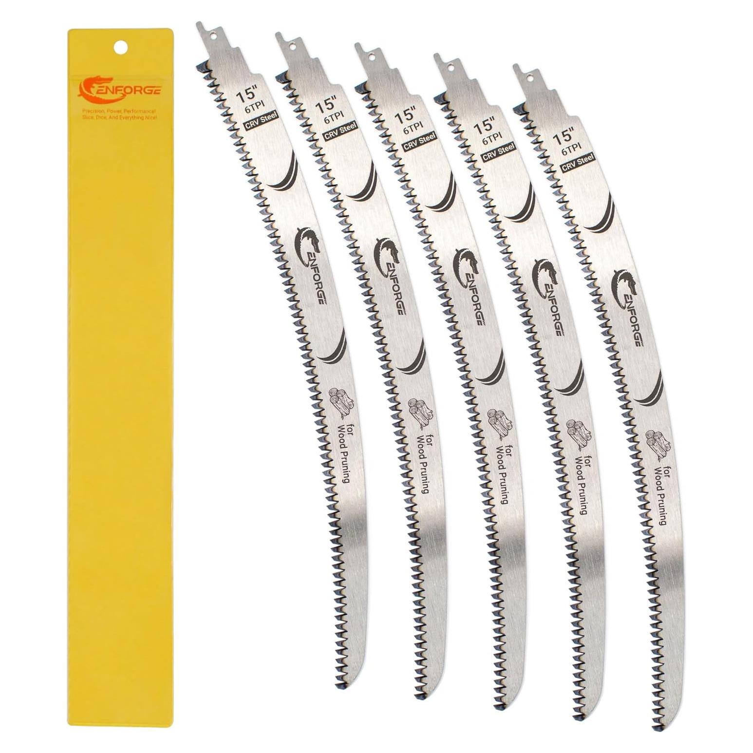 Sierra de Poda Recíproca Cenforge 38 cm 6 TPI para Madera