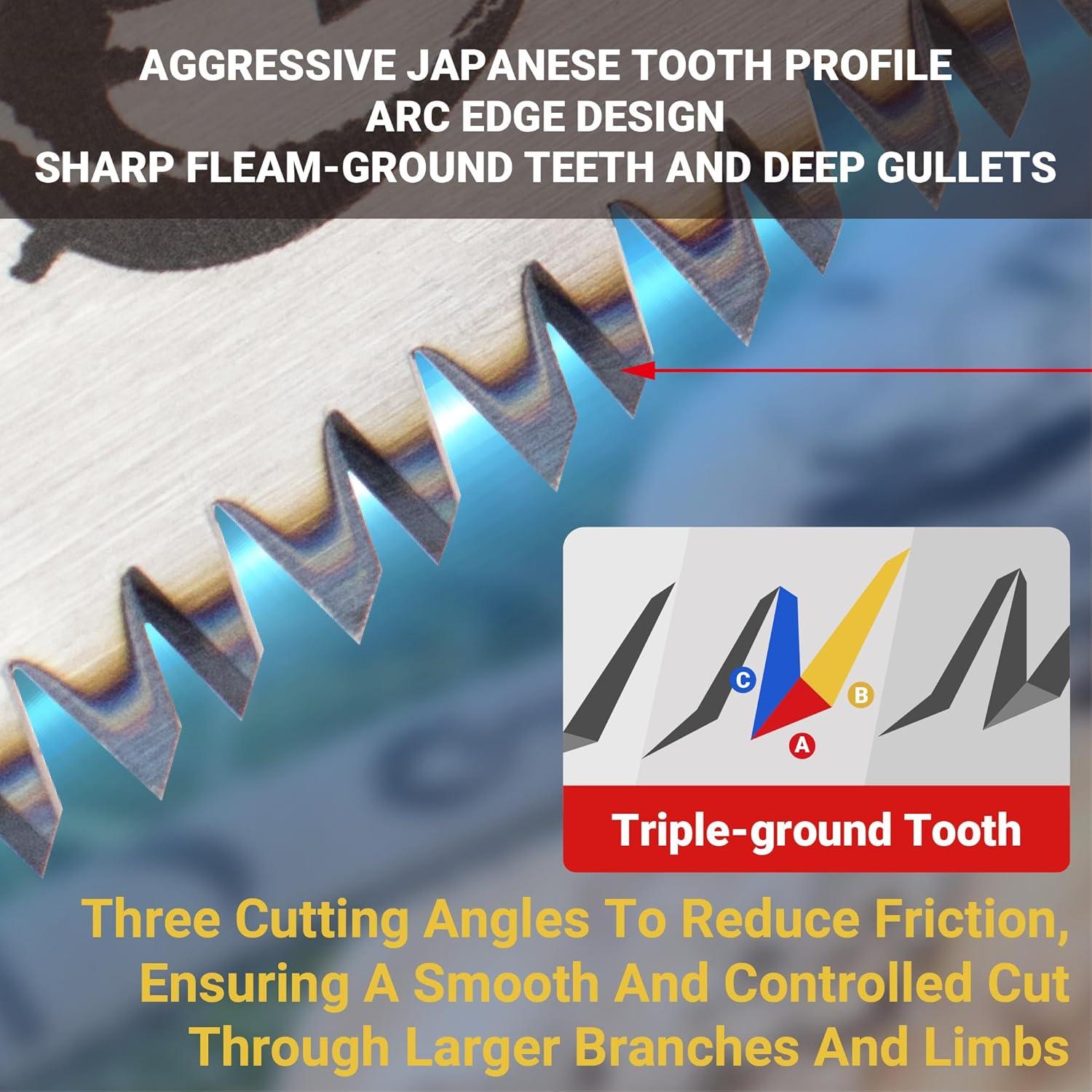 Sierra de Poda Recíproca Cenforge 38 cm 6 TPI para Madera