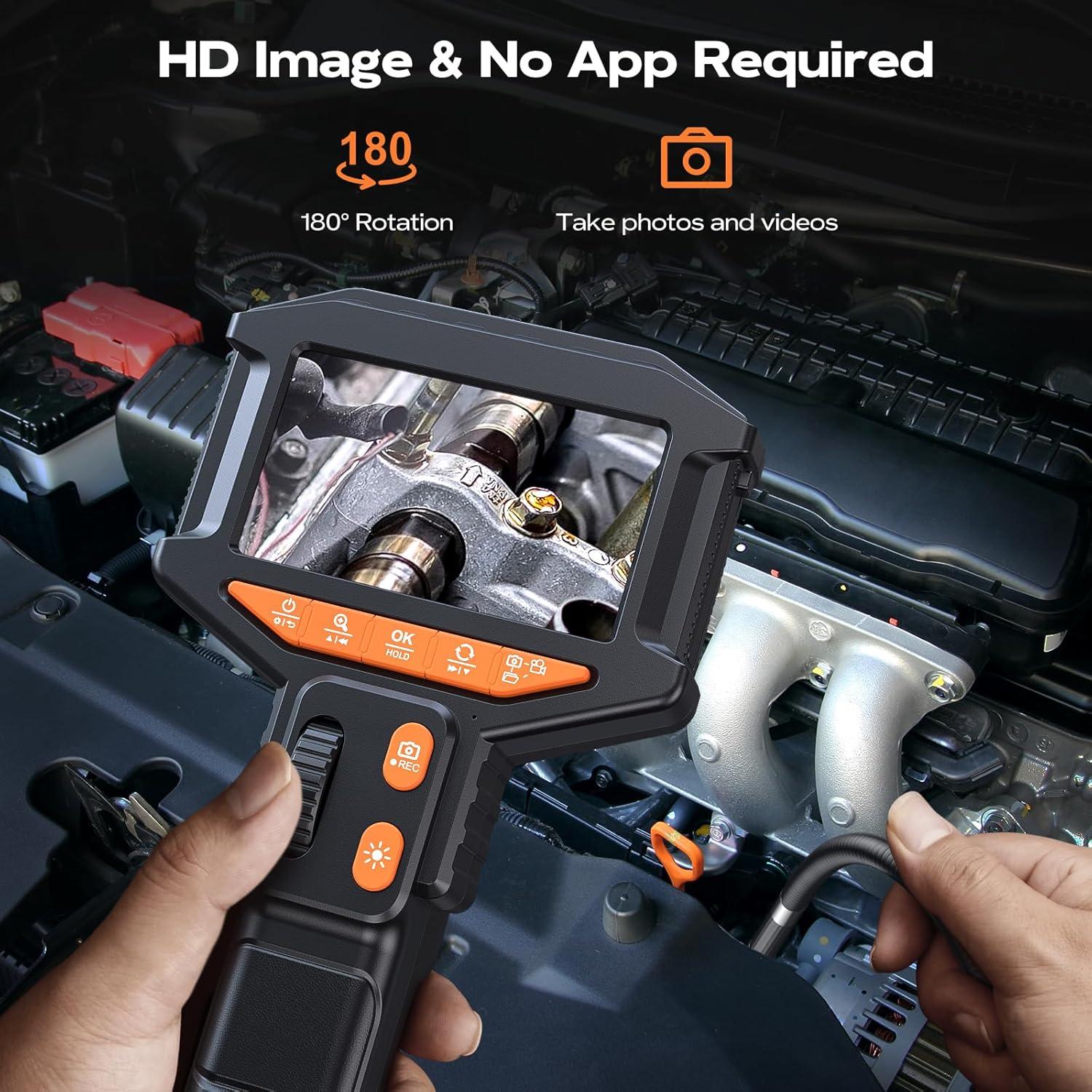 Cámara Borescopio Articulada WANAWONG 1.68m HD IP67