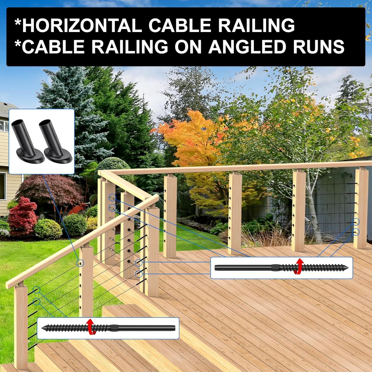 Tornillos de Swage BLIKA Acero Inoxidable T316 Negros 60 Pzas