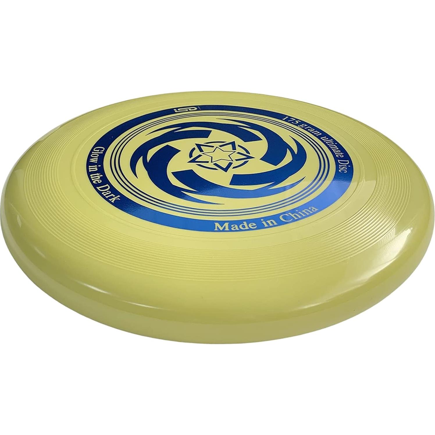 Frisbee Ultimate ISD TOYS Verde Brilla en la Oscuridad 27 cm