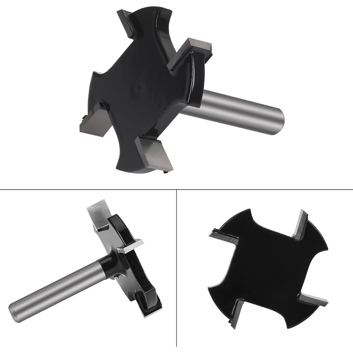 Aplanador Router Bit LUNYEE 4 Dientes 38 mm Diámetro Corte