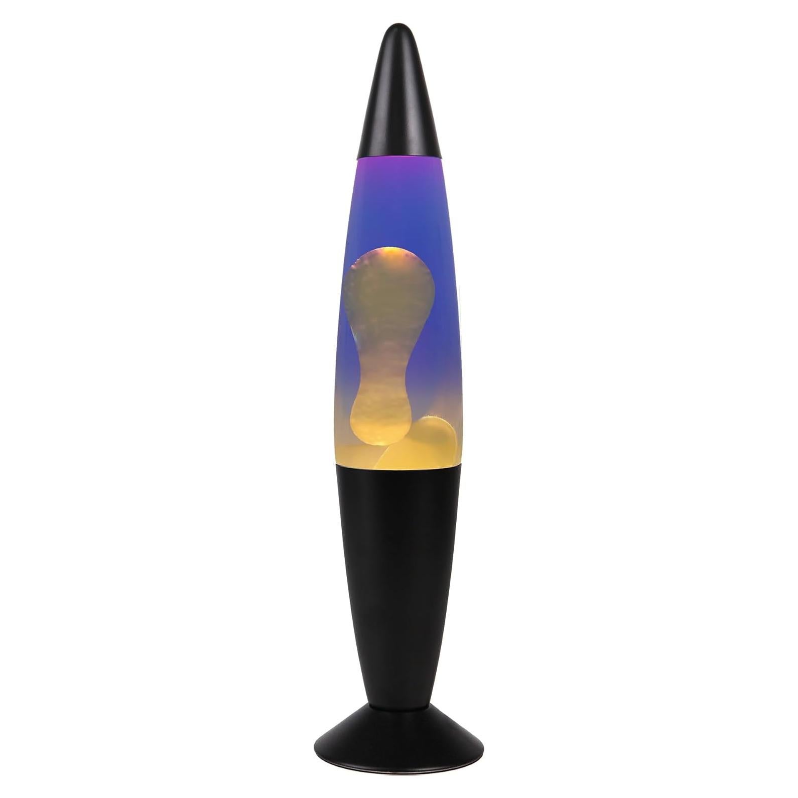 Lámpara Líquida FineLiMoLa 40 cm Púrpura/Blanco Relajante