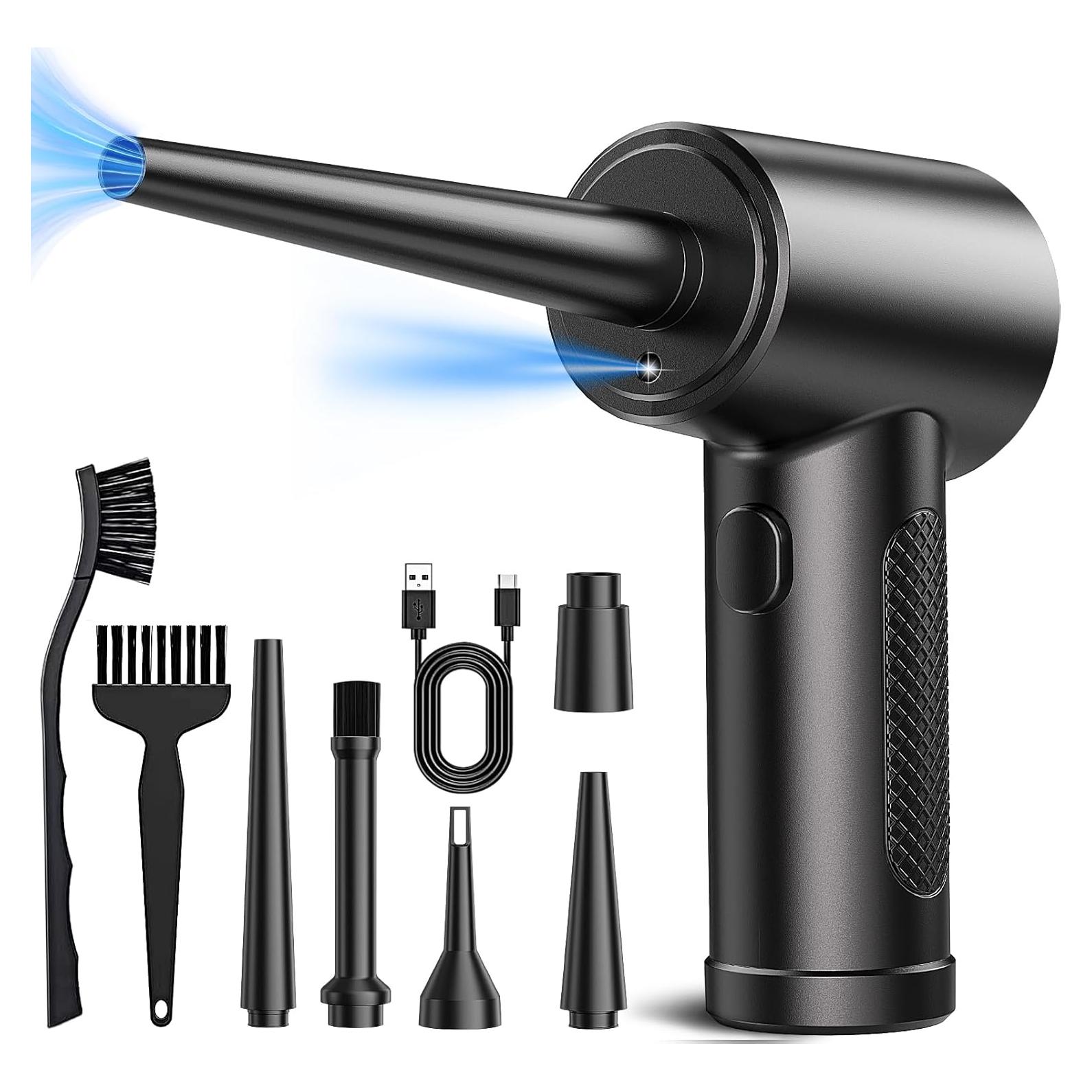 Soplador de Aire Comprimido LGINZS 68W 3 Velocidades 6000mAh