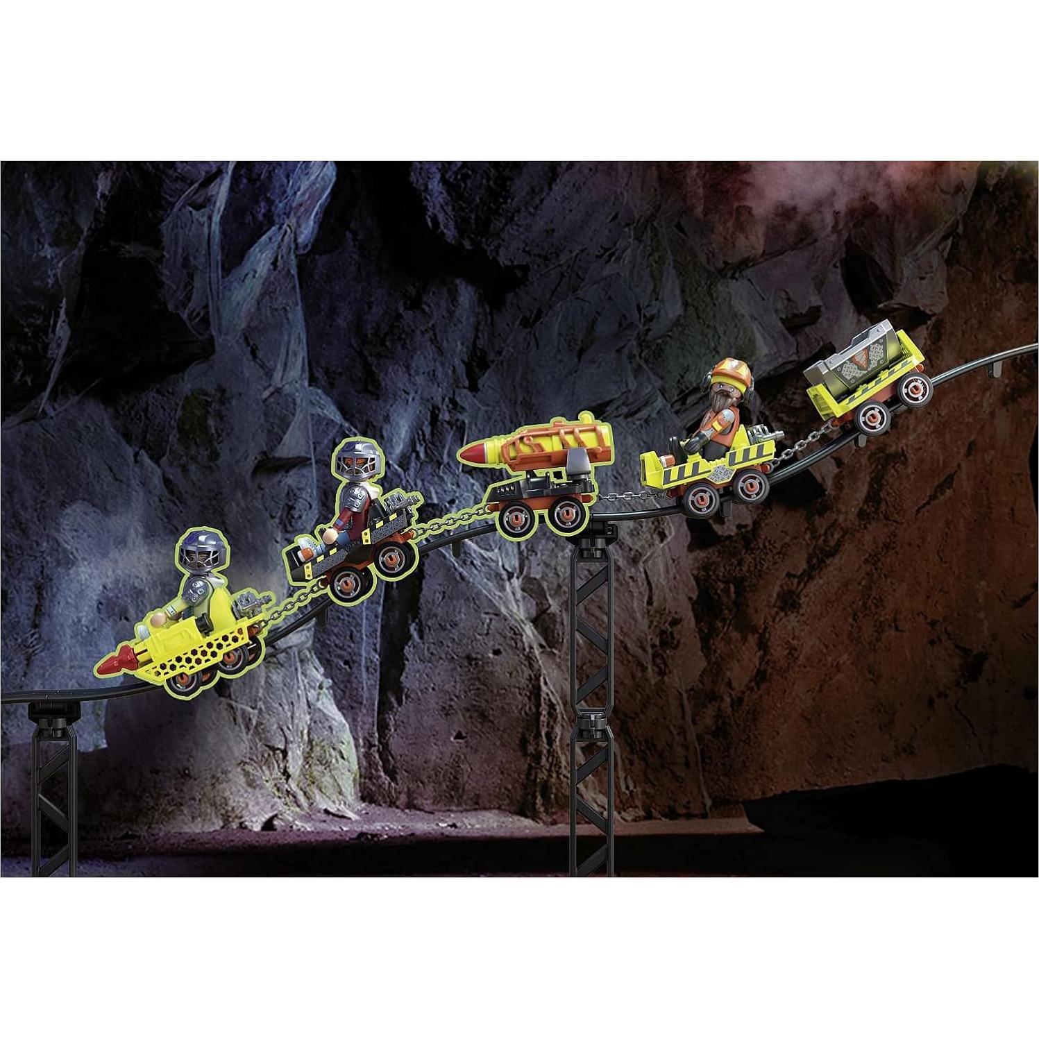 Playmobil Mina Dino Rise 70925 con 4 figuras y cañón