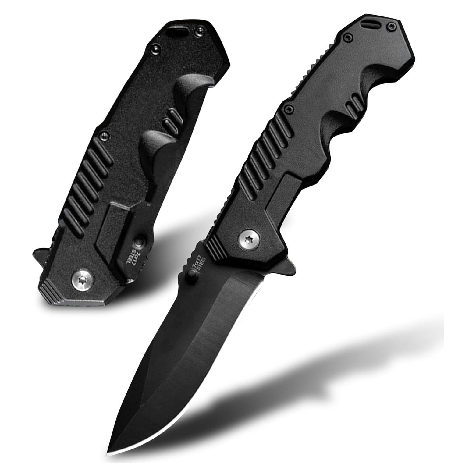 Cuchillo Plegable AOSILEY con Hoja de Acero Inoxidable 19.5cm