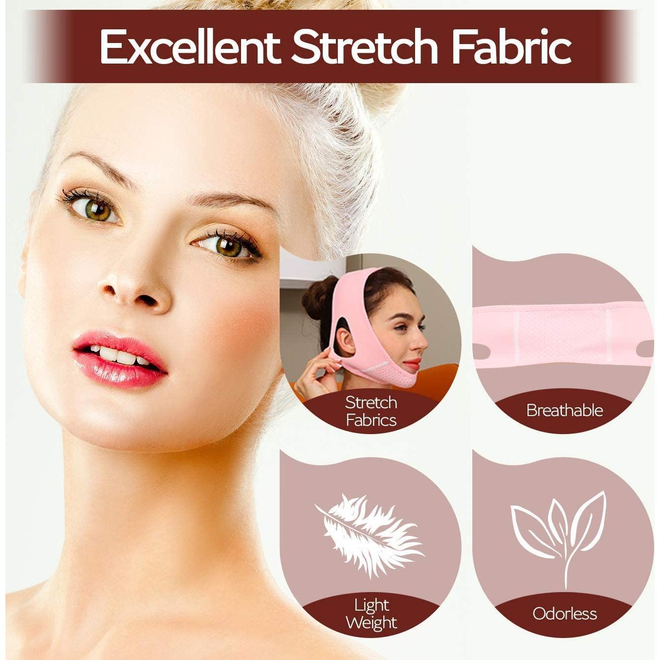 Cinta de Elevación Facial Reutilizable ParaFaciem V-Line