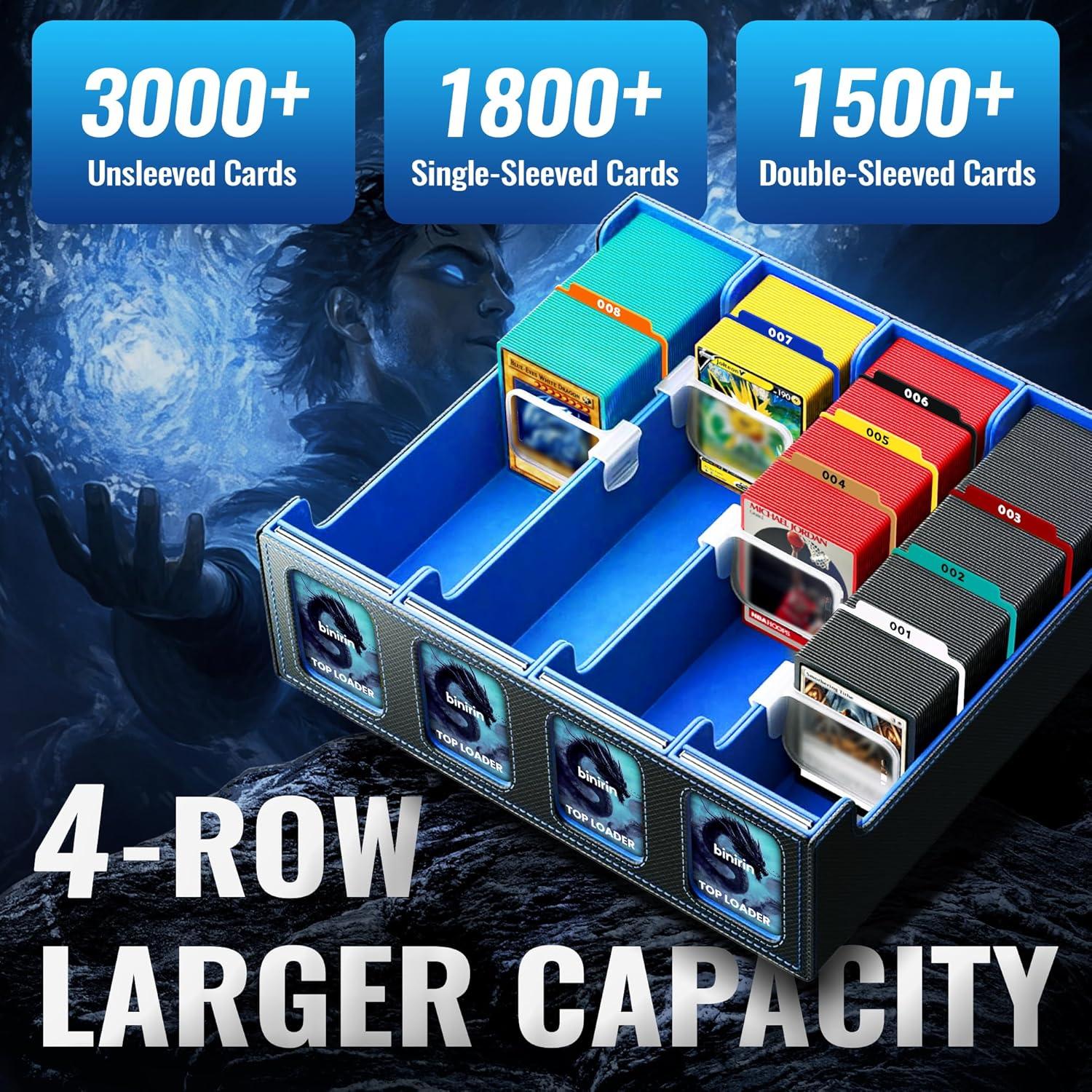 Caja de Almacenamiento para Cartas de Trading Binirin 3000+
