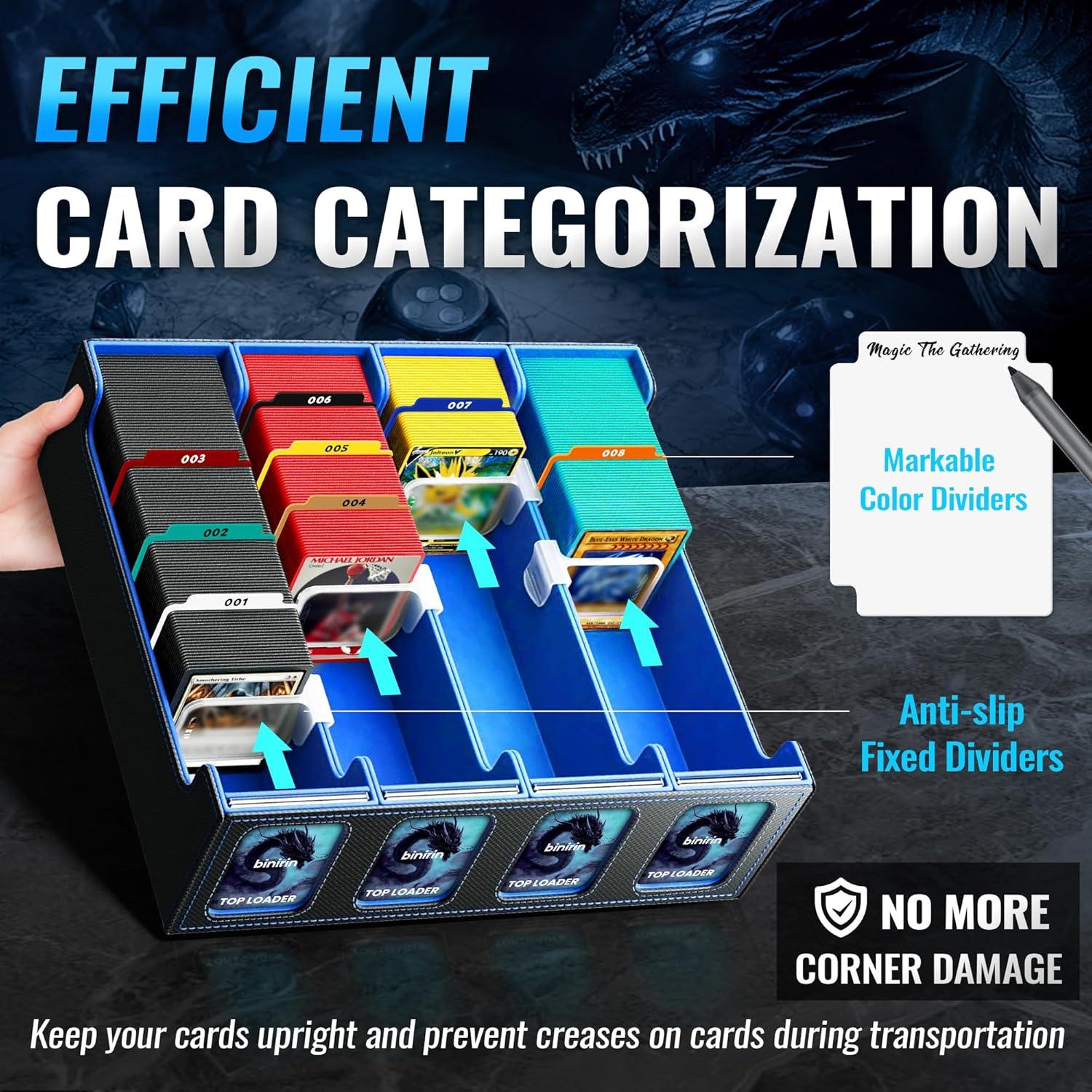 Caja de Almacenamiento para Cartas de Trading Binirin 3000+