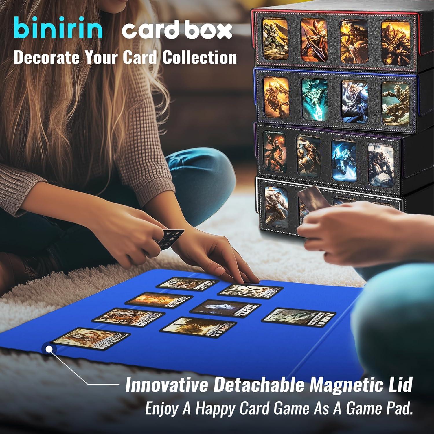 Caja de Almacenamiento para Cartas de Trading Binirin 3000+