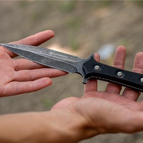 Cuchillo Fijo Smith & Wesson SWF606 22 cm Acero Inoxidable