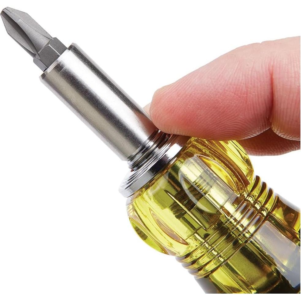 Destornillador Klein Tools 14-en-1 Ajustable con Puntas