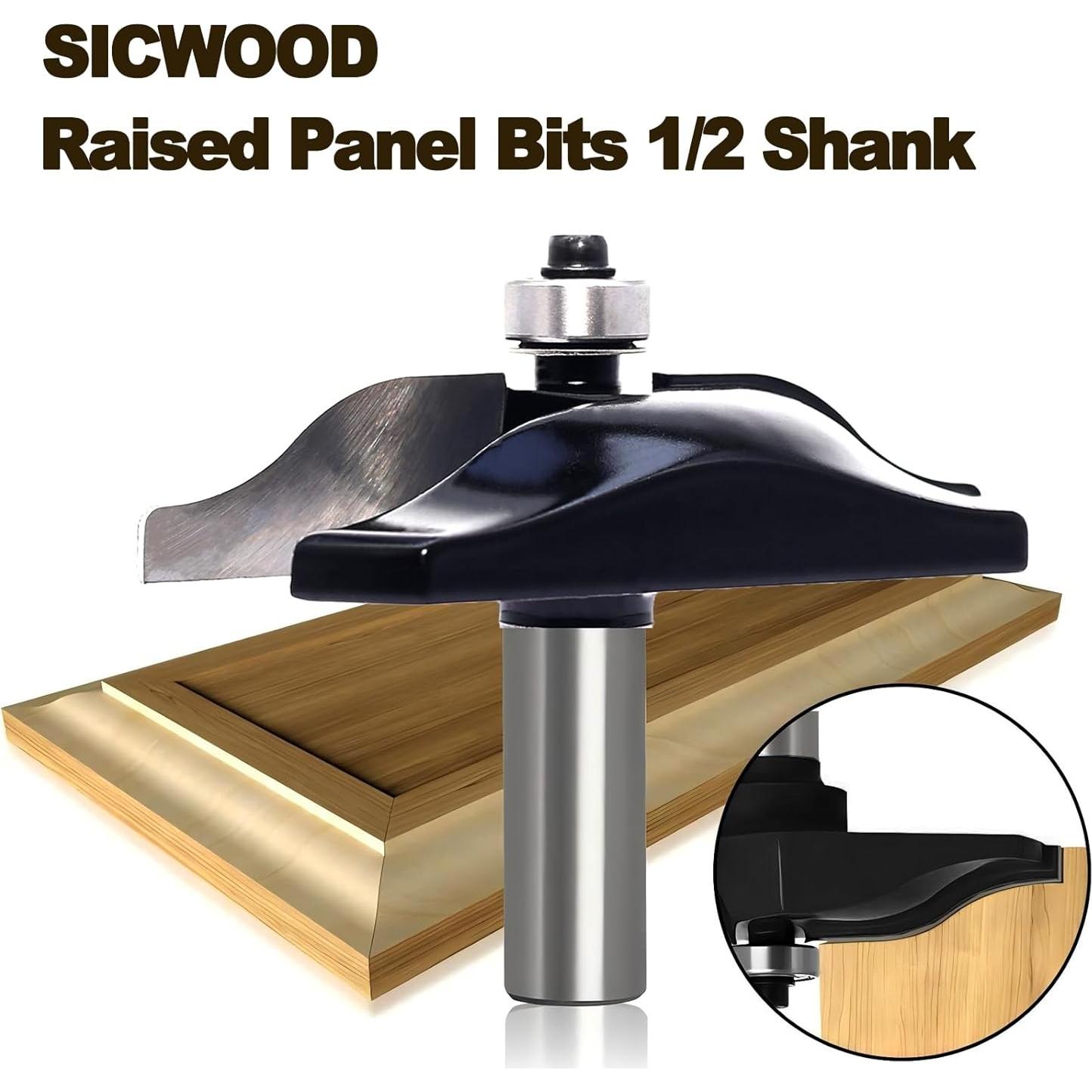 Fresa para Puertas de Armario SICWOOD 7.62 cm Ogee Carburo