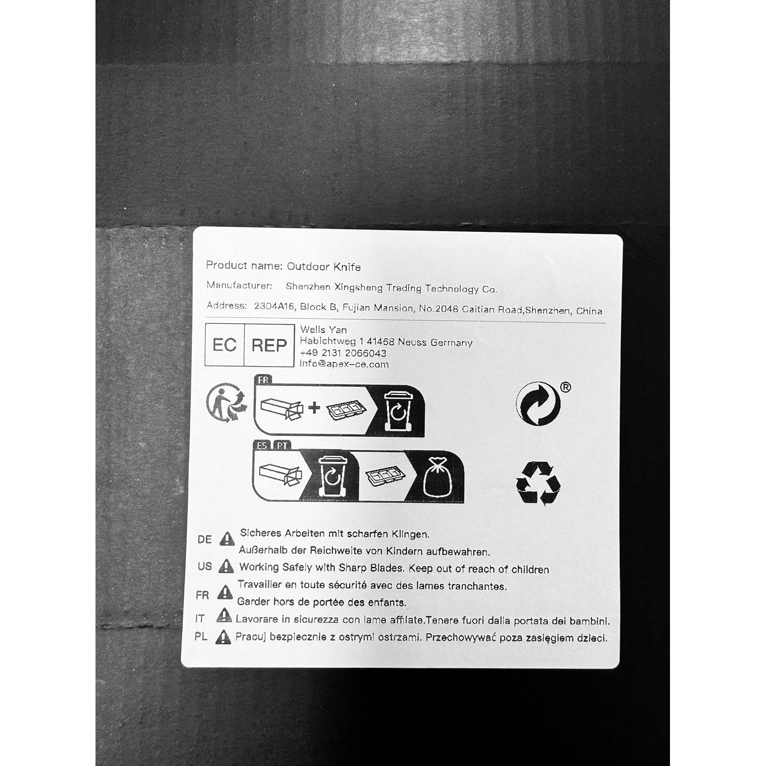 Cuchillo Táctico DRACHENADER BOERTE-GREEN EDC 17.8 cm