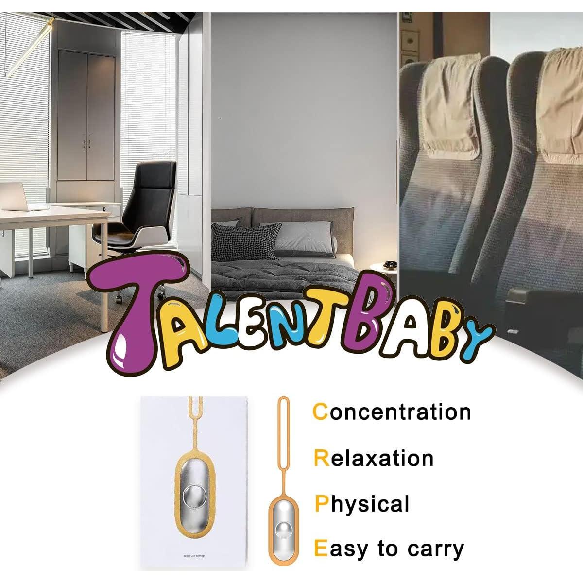 Sleep Device, Compact Sleep Device, Handheld Relaxation Device,Massage Improved Sleeping Mood and Focus Attention,Small and Easy to Carry