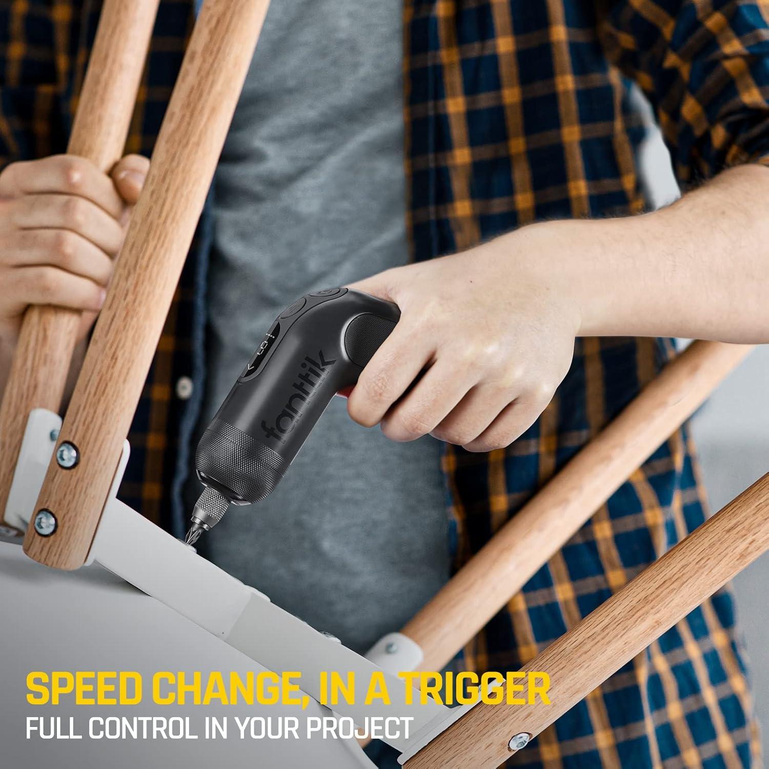 Destornillador Inalámbrico Fanttik L1 Pro 2000mAh 14 Puntas