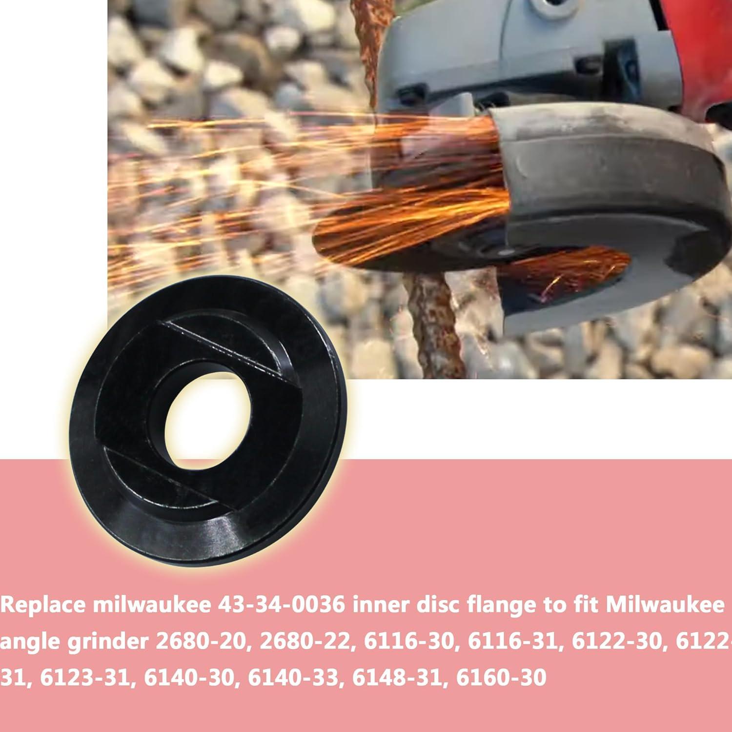 Flange Interno de Reemplazo Milwaukee 43-34-0036 para Amoladoras