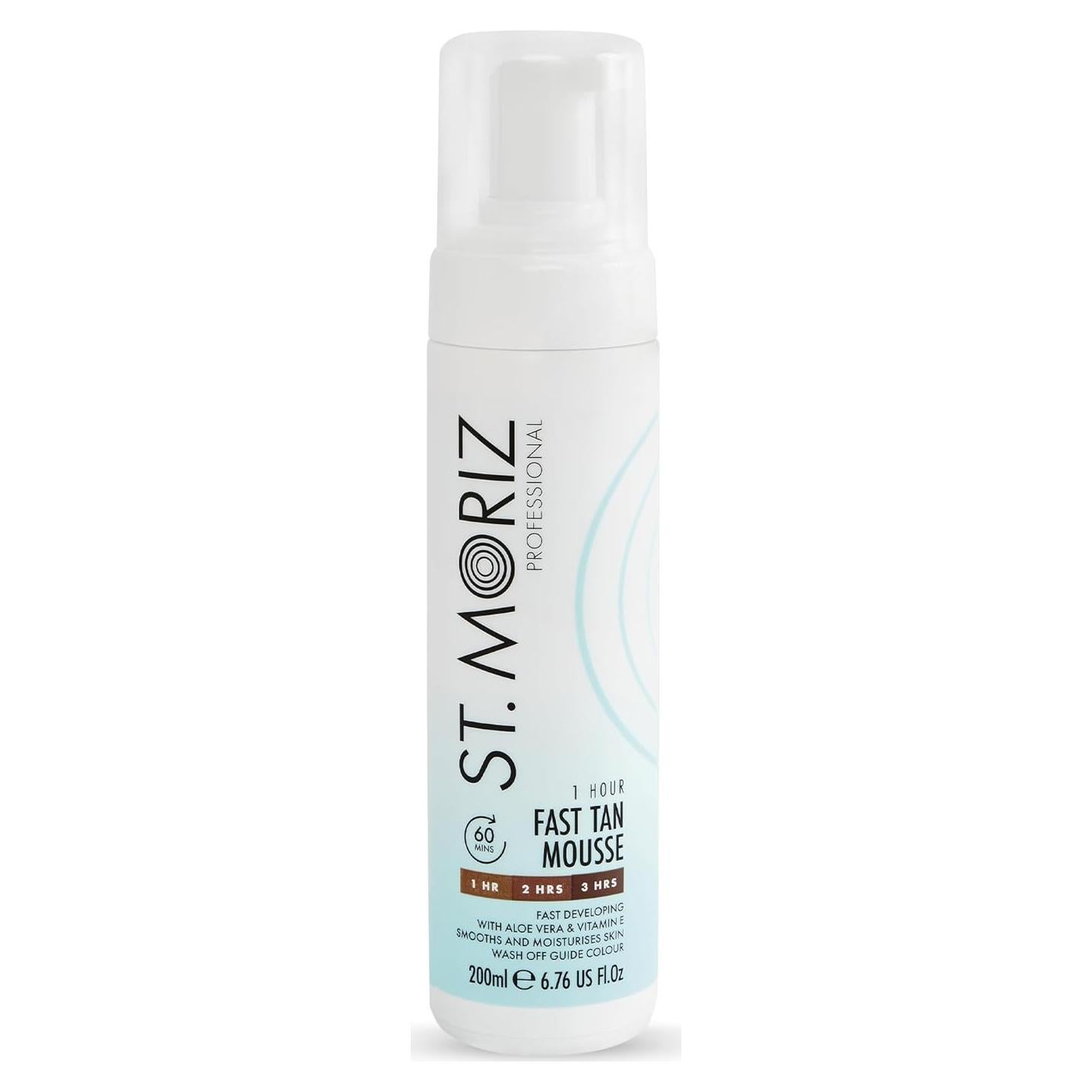 St Moriz Autobronceador Mousse 200ml Rápido Natural Vegano