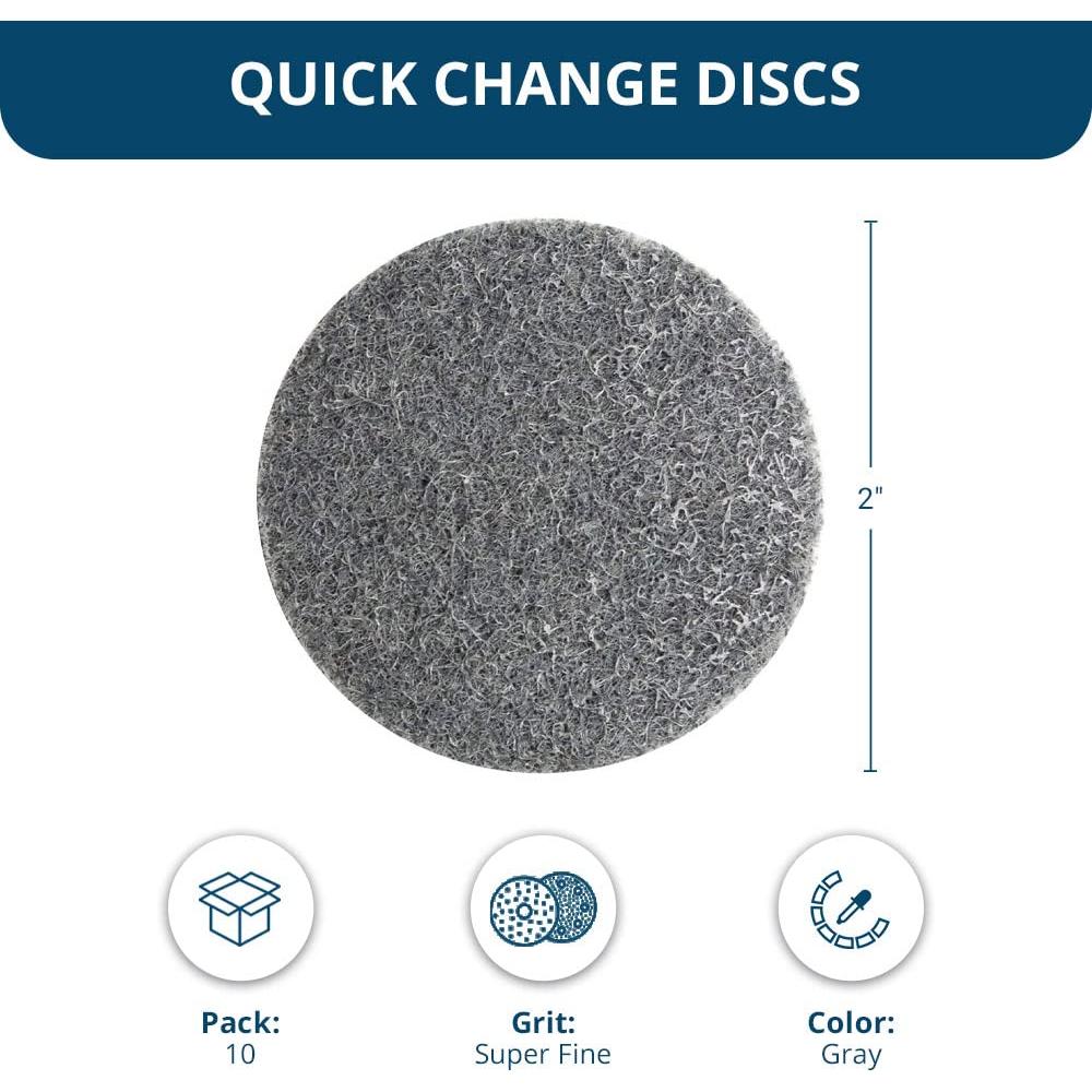 Discos de Lijado 2" Benchmark Abrasives - Paquete de 10
