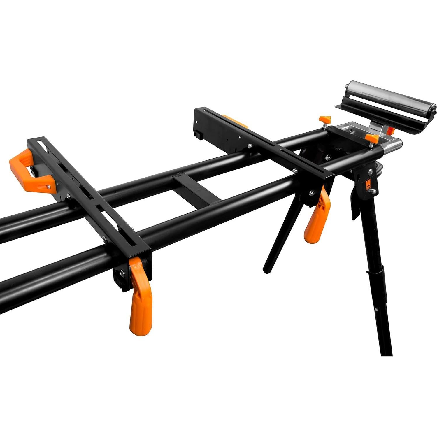 WEN Miter Saw Stand, Collapsible and Rolling with 3 Onboard Outlets (MSA330)