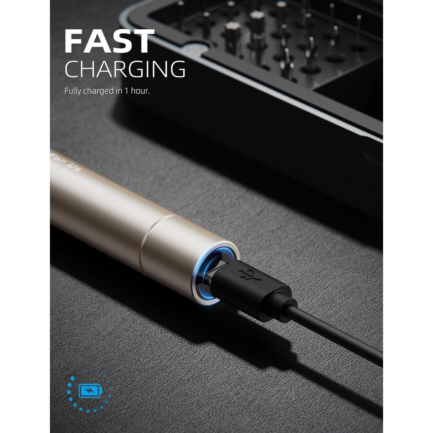 Destornillador Eléctrico iFu MR1 PLUS 90 en 1 con Luz LED