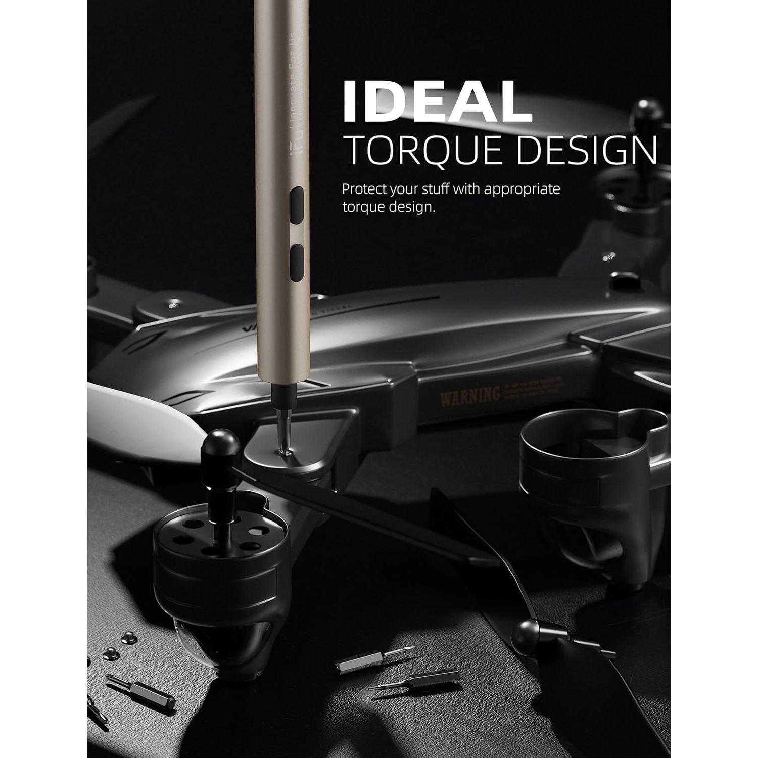 Destornillador Eléctrico iFu MR1 PLUS 90 en 1 con Luz LED