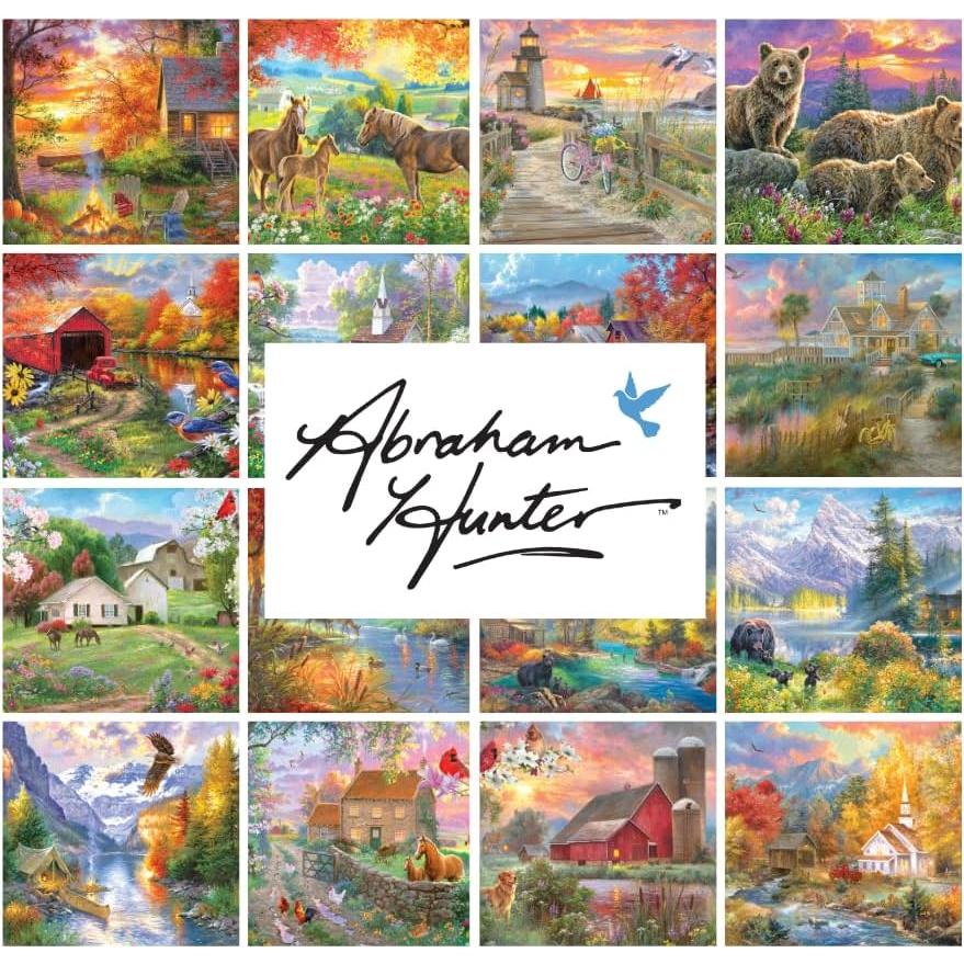 Rompecabezas 1000 Piezas RoseArt Cabaña de Cuento de Hadas