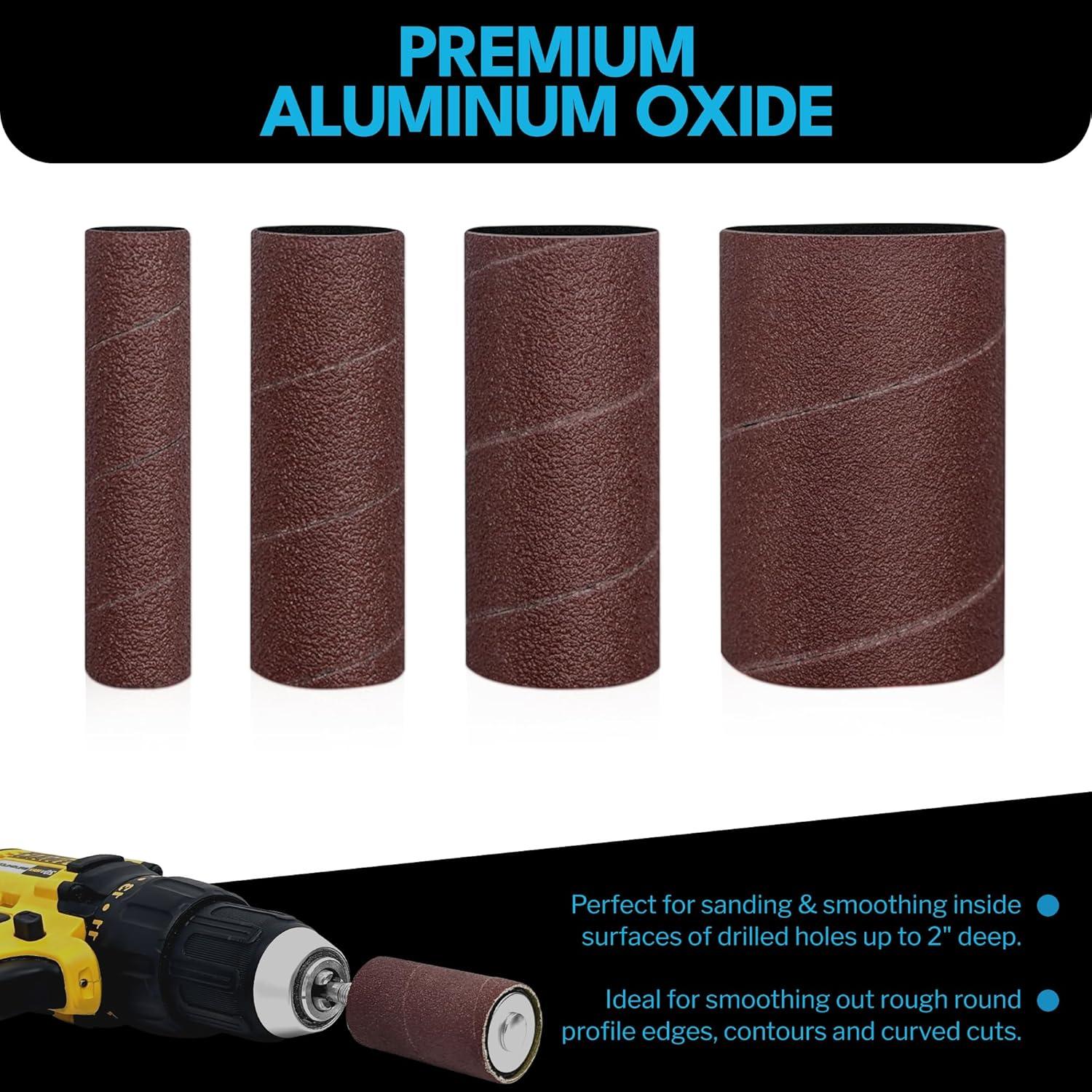 Juego de 16 tambores y mangas de lijado LINE10 Tools