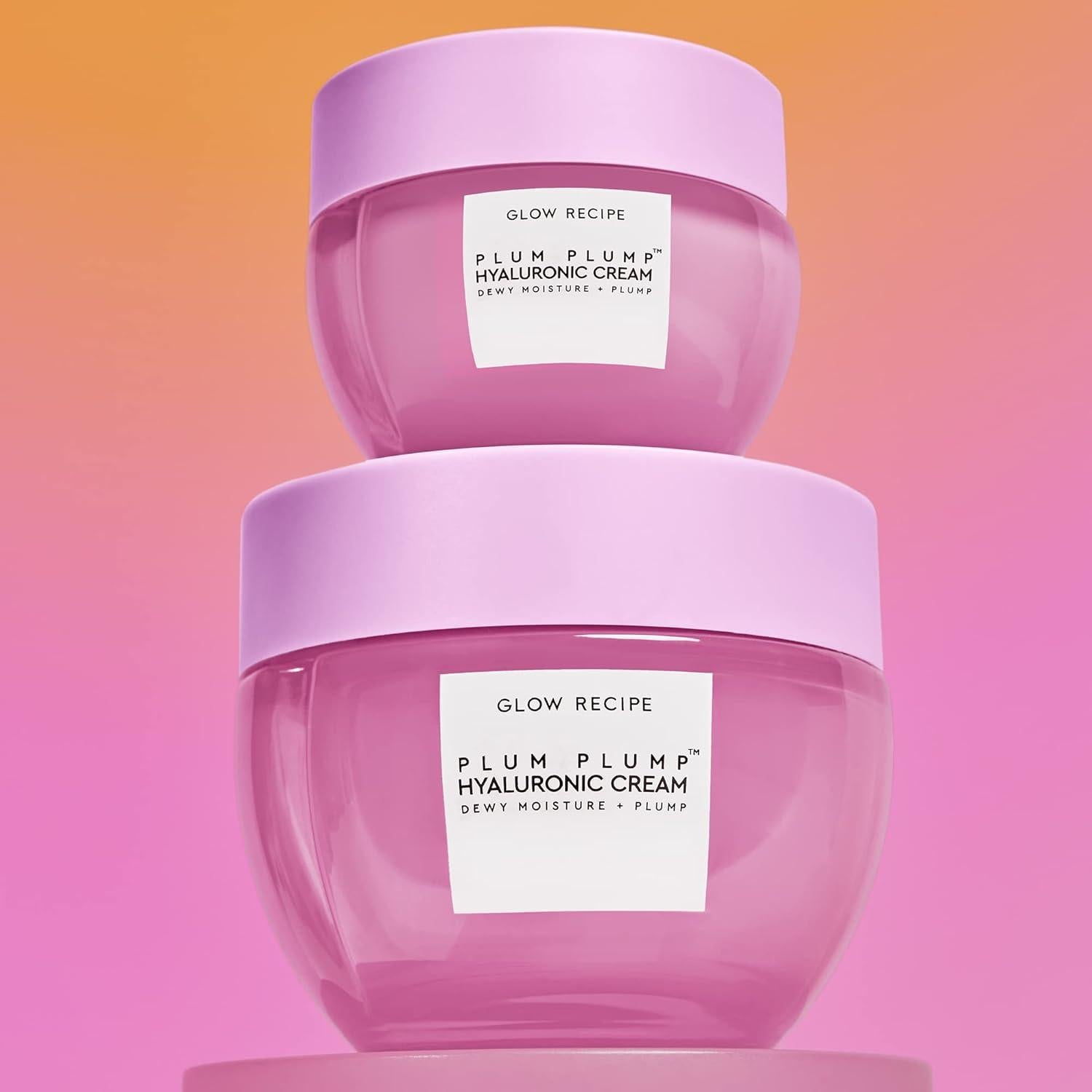 Crema Facial Hidratante Glow Recipe Plum Plump 20ml - Ácido Hialurónico