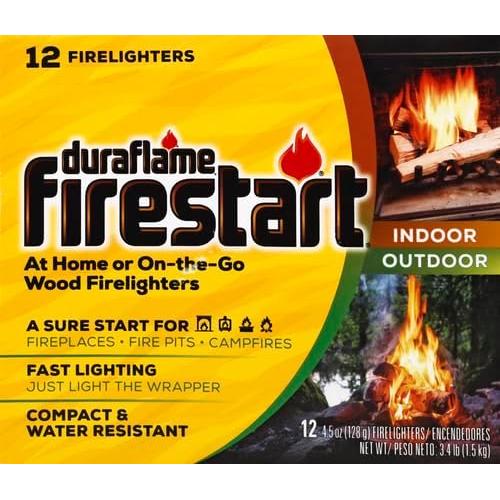 Encendedores Duraflame Firestart 12 Paquetes Amarillo