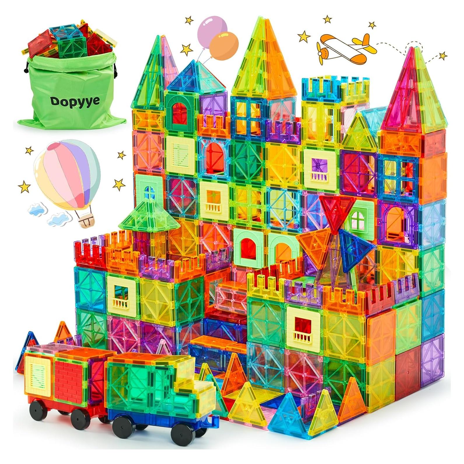 Azulejos Magnéticos Doyppe 100 PCS Juguetes Educativos 3-9 Años