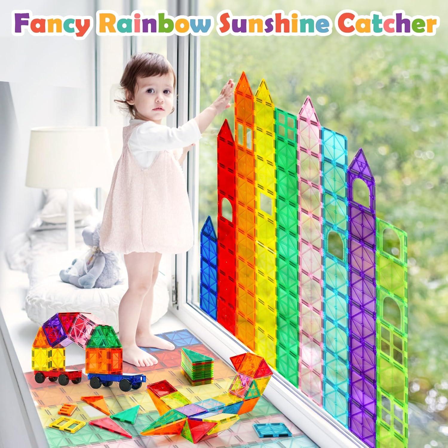 Azulejos Magnéticos Doyppe 100 PCS Juguetes Educativos 3-9 Años