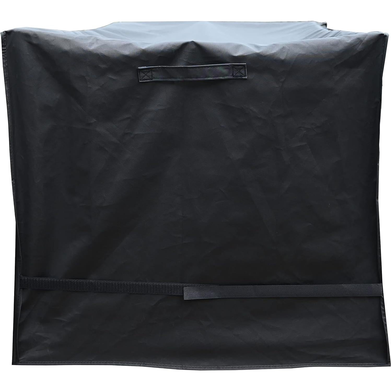 Cubierta de caja de almacenamiento exterior Acoveritt 133.6x67.8cm Negro
