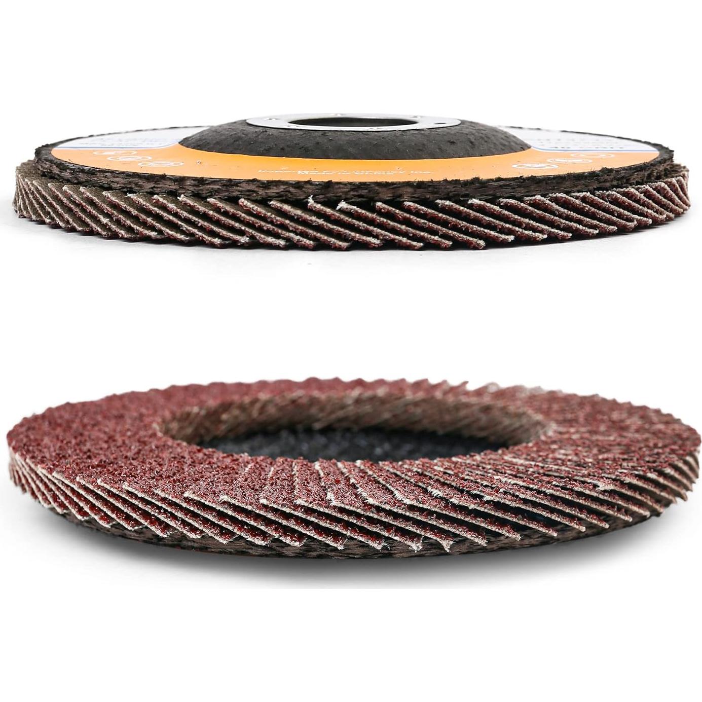 Discos de Aleta 4.5" LotFancy - 20 Piezas Grano Surtido