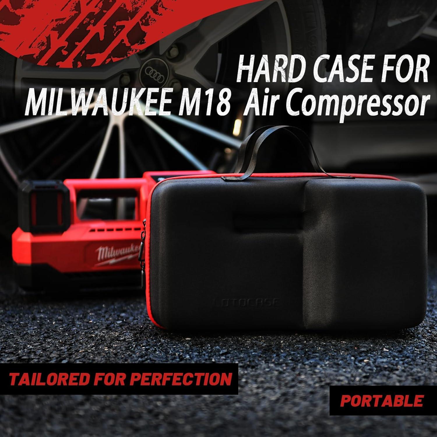 Estuche Duro LOTOCASE para Inflador Milwaukee M18 2848-20