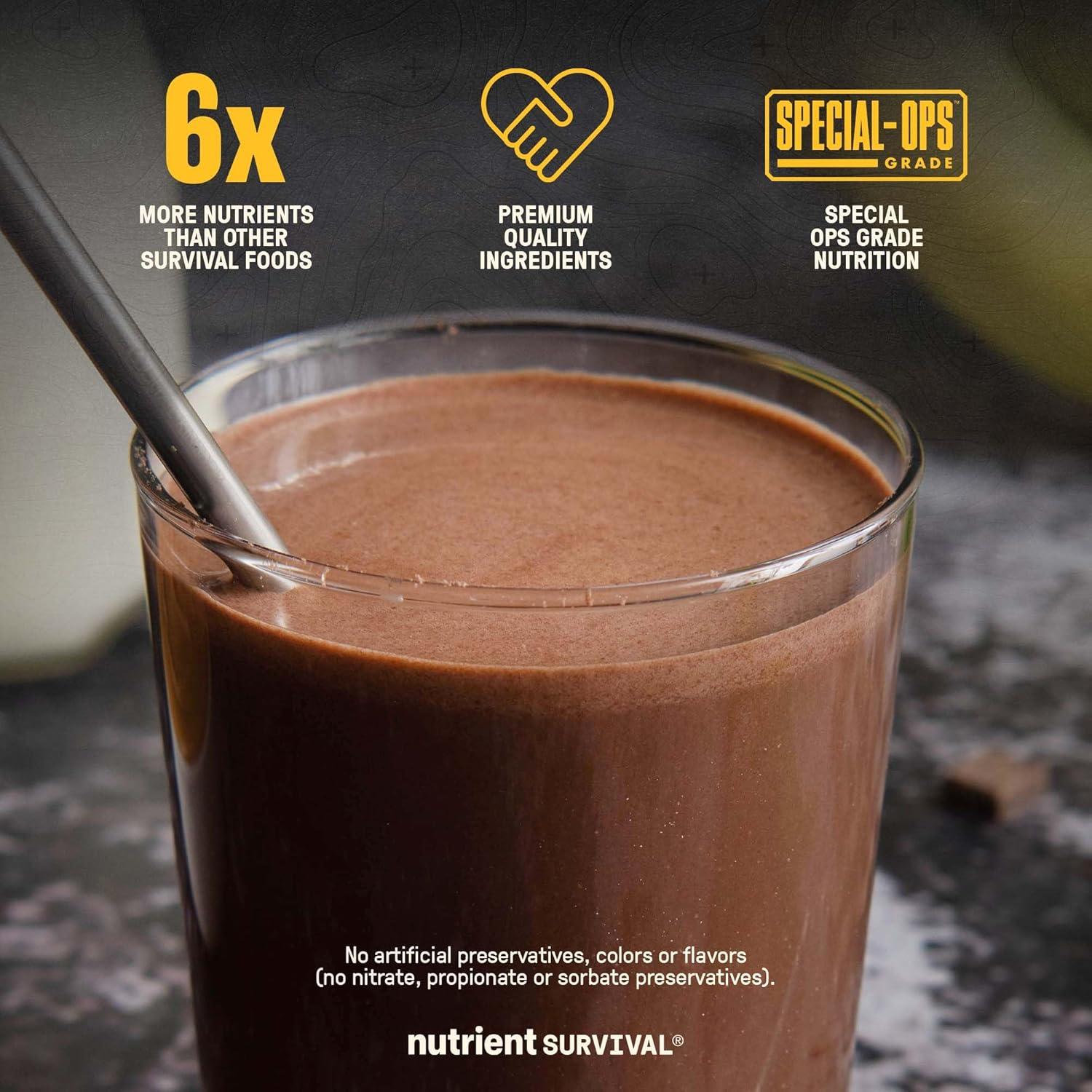 Polvo de Proteína de Suero Nutrient Survival 0.94 kg Chocolate