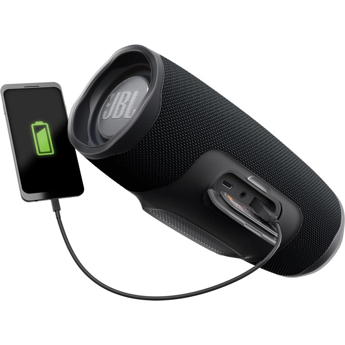 Altavoz Bluetooth JBL Charge 4 Impermeable 7500mAh Negro