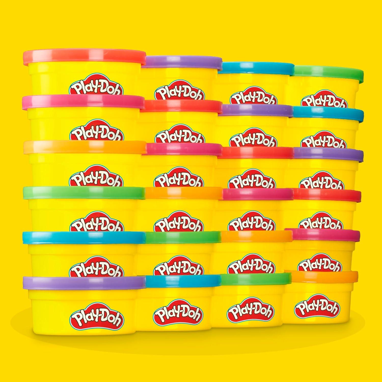 Paquete de Favor de Fiesta Play-Doh 24 Latas 56g con Cortadores