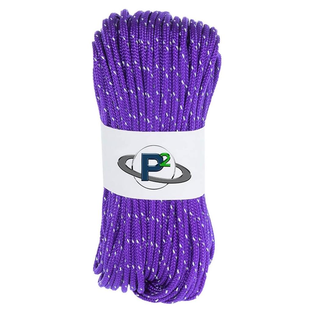Cuerda Táctica Paracord Planet 3.05m 95lb Nylon Púrpura Ácido