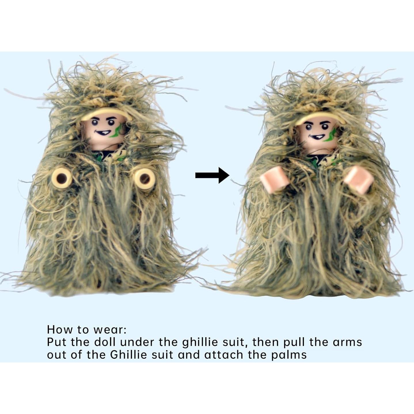 Juego de Soldados de Camuflaje Militar LEARFEI - 8 Figuras