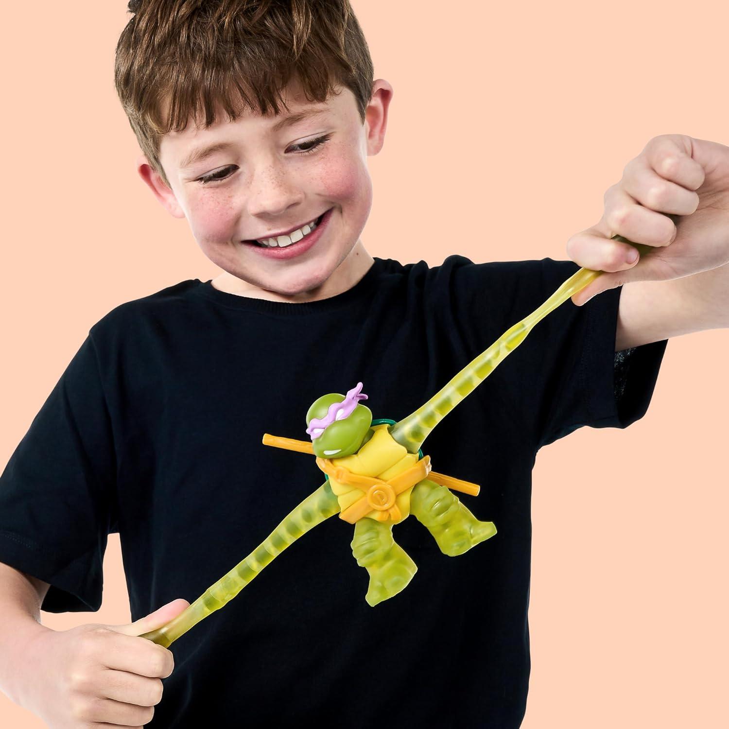 Héroes de Goo Jit Zu Tortugas Ninja Paquete de 4 Figuras