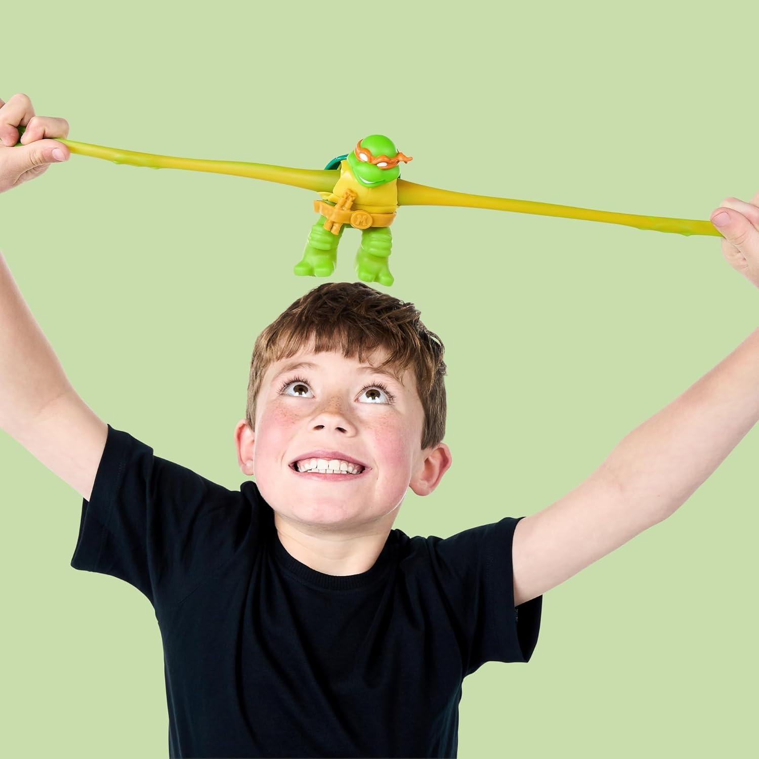 Héroes de Goo Jit Zu Tortugas Ninja Paquete de 4 Figuras