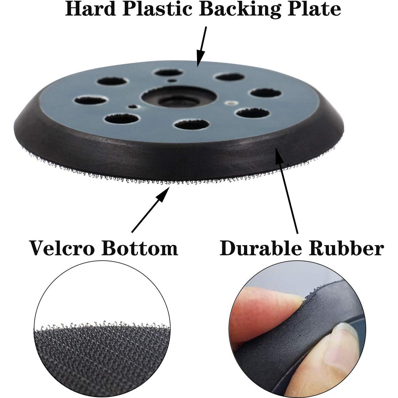 Pad de Reemplazo para Lijadora Orbital 5" DeWalt y Makita