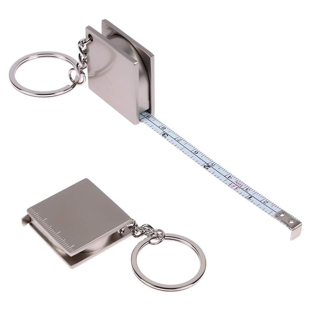 Cinta Métrica Retráctil UTENEW 100cm con Llavero - 2 Piezas