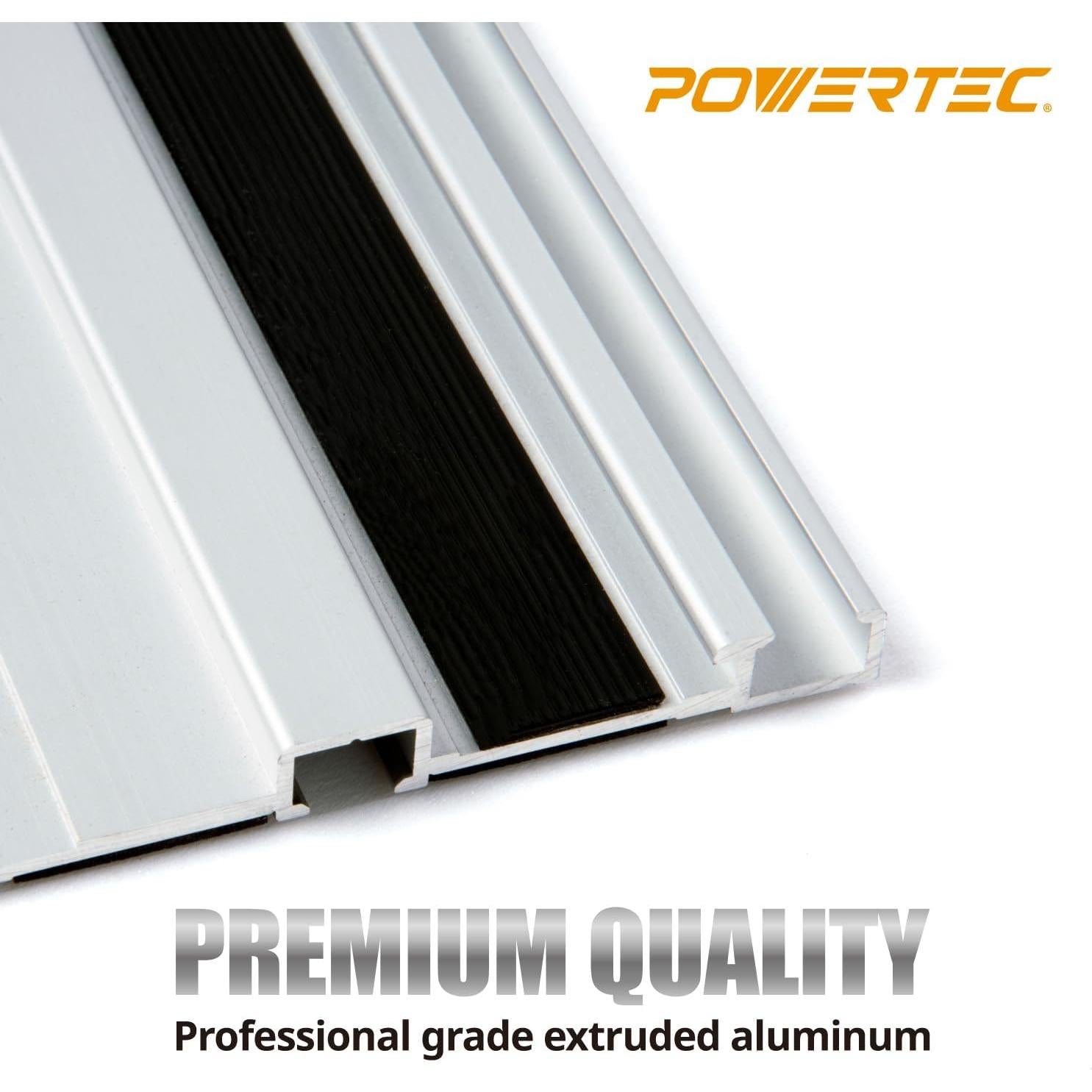 Guía de Riel de Sierra de Pista POWERTEC 55" (139.7 cm) para Milwaukee