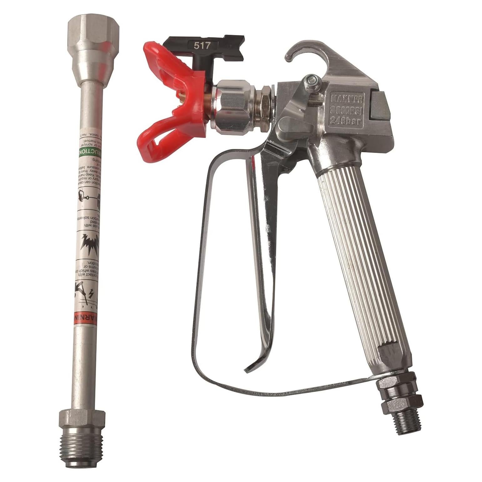 Pistola de Pulverización Sin Aire SZWENXIN 3600 PSI Punta 517