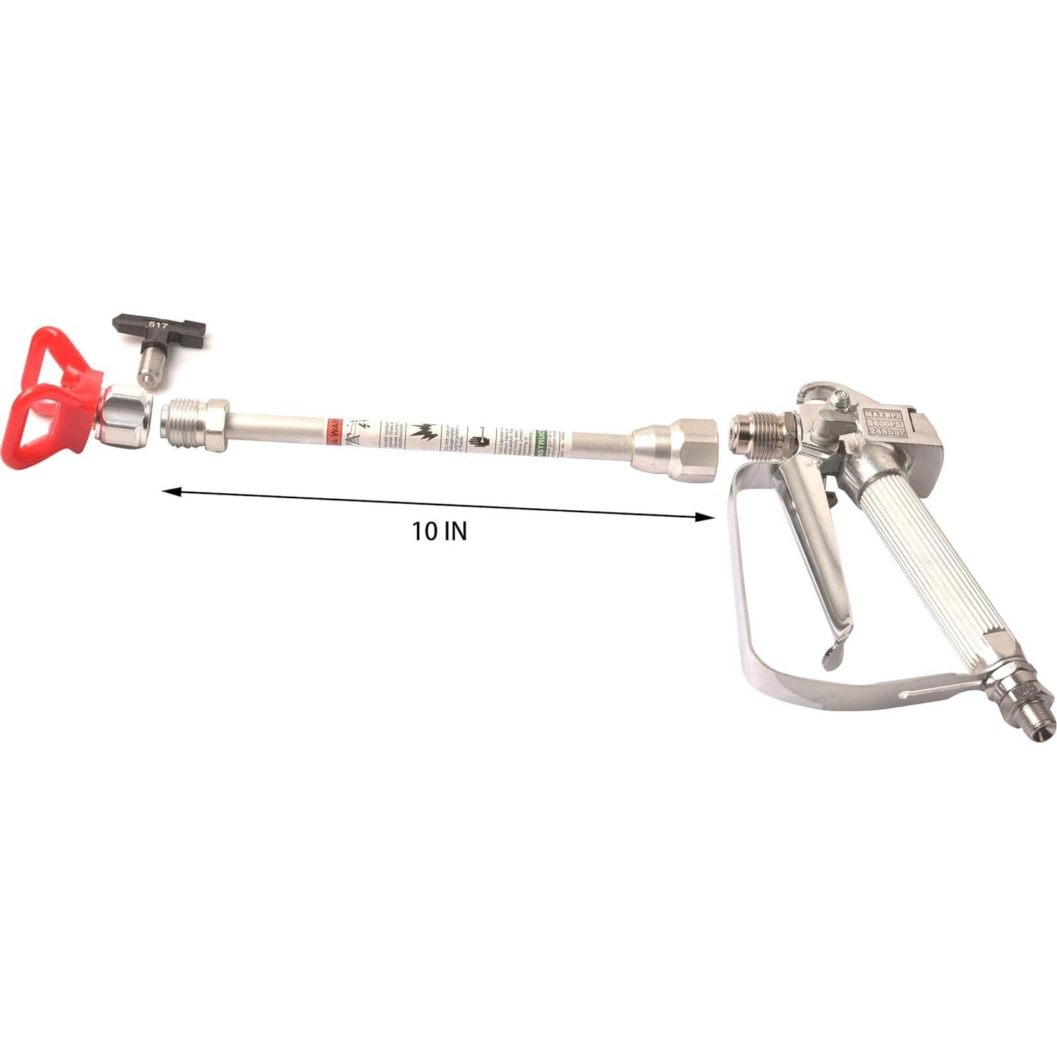 Pistola de Pulverización Sin Aire SZWENXIN 3600 PSI Punta 517