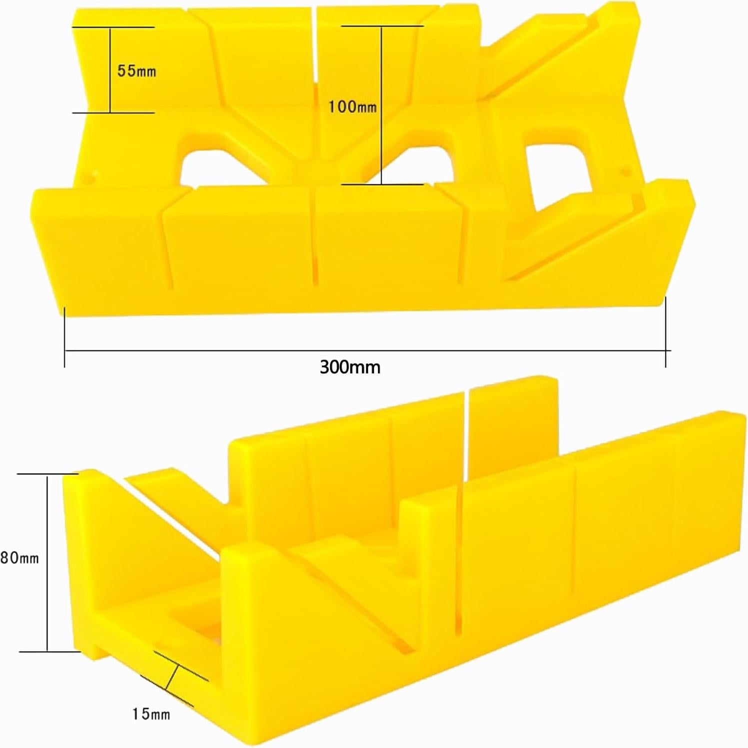 Juego de Caja de Inglete y Sierra Wonglea 30.48cm para Madera